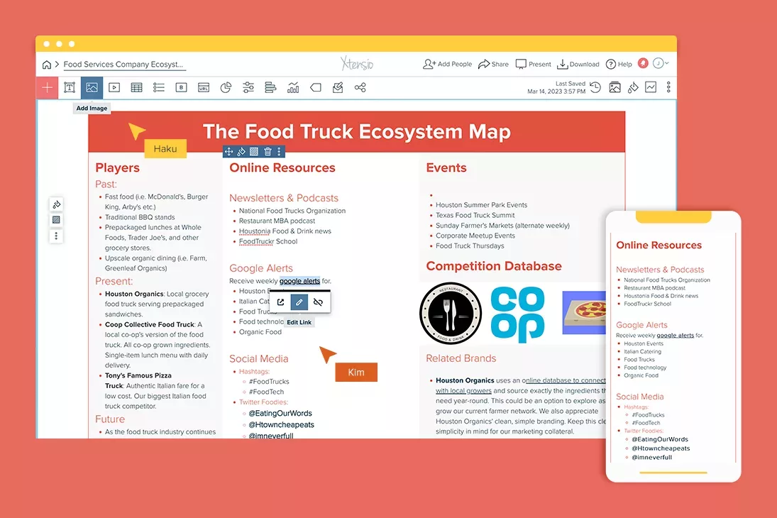 The Food Truck Ecosystem Map