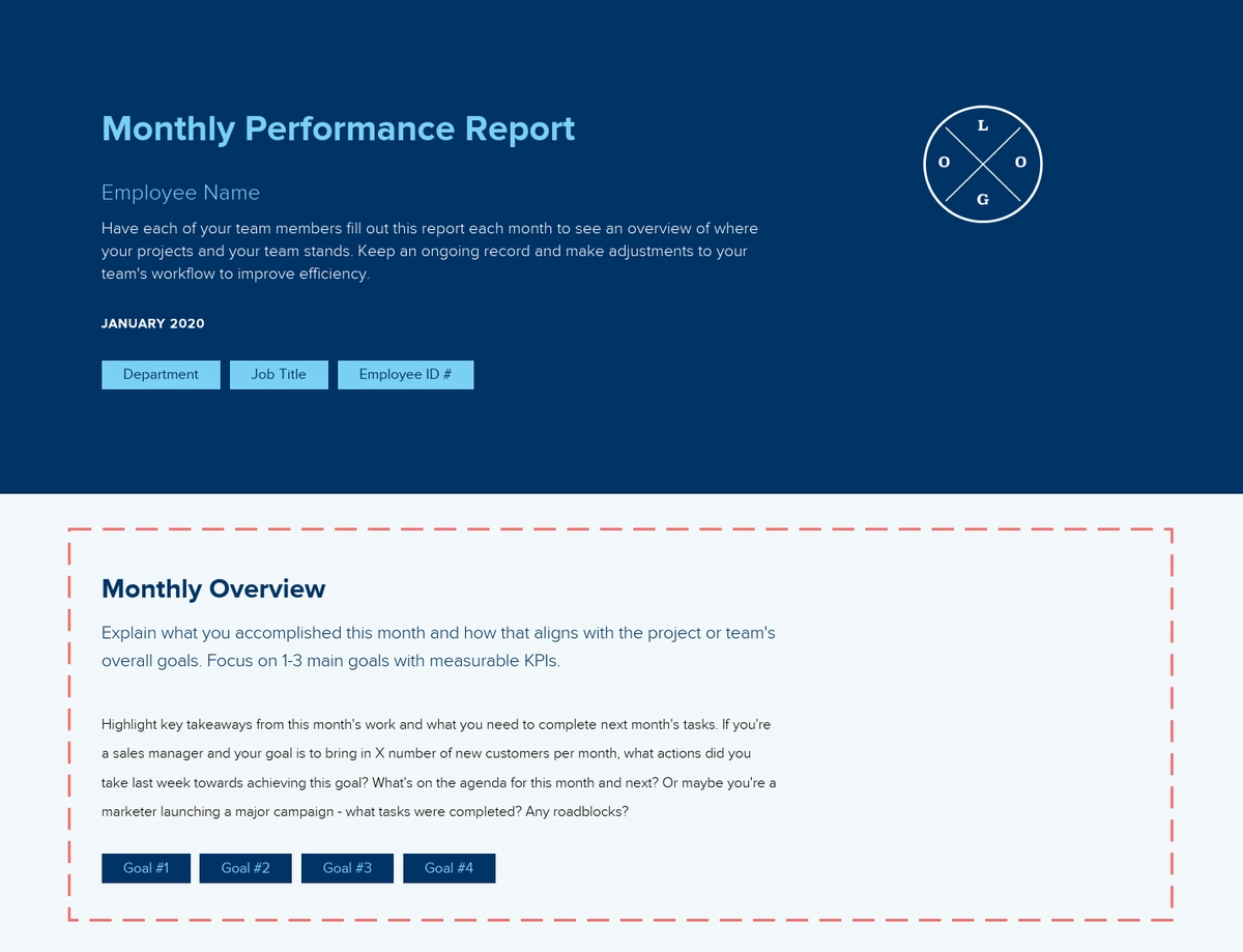 How To Write A Monthly Performance Report| Give A High-Level Overview Of Your Key Accomplishments This Month