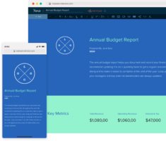 How To Create An Annual Budget Report