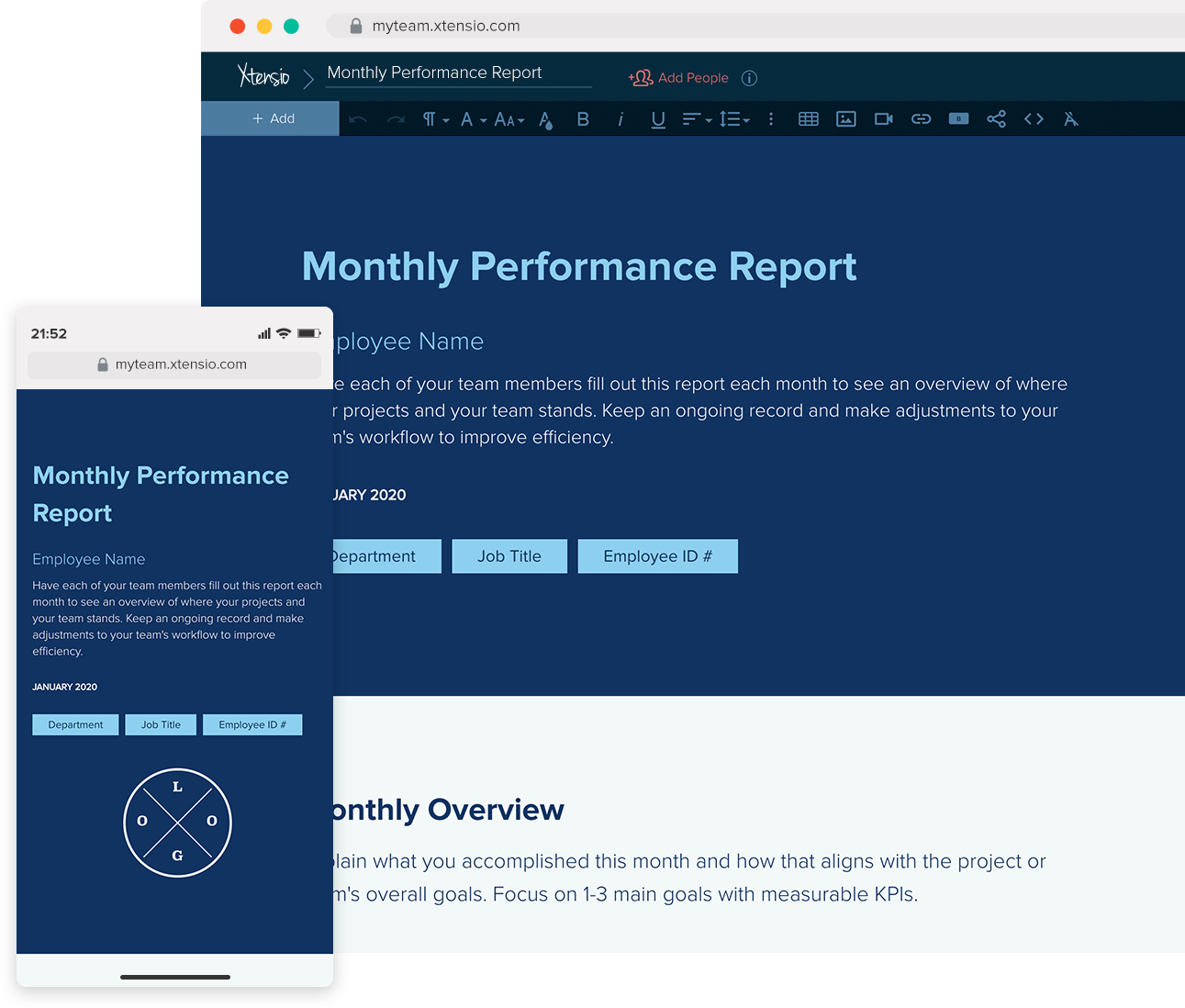 How To Write A Monthly Performance Report