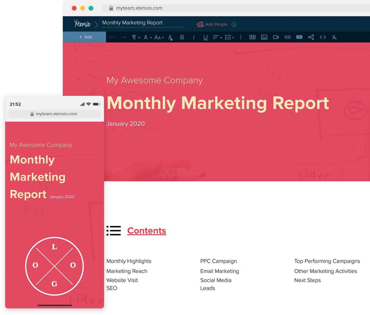 How To Create A Monthly Marketing Report (With Template &Amp;Amp; Examples)