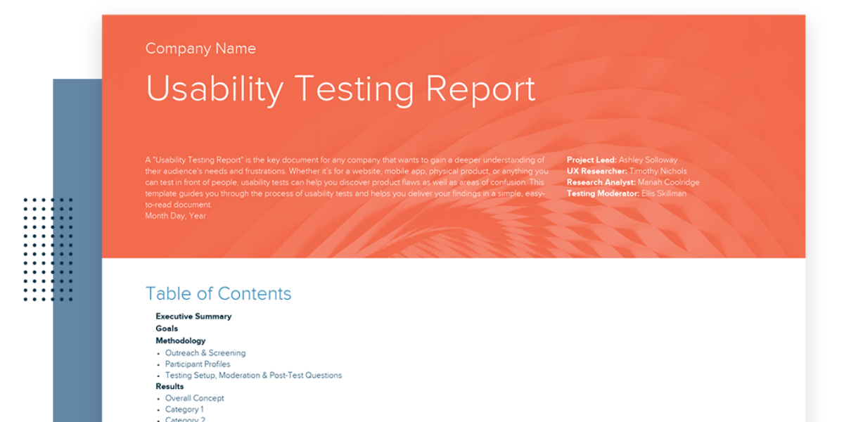 usability-testing-report-template-free-xtensio