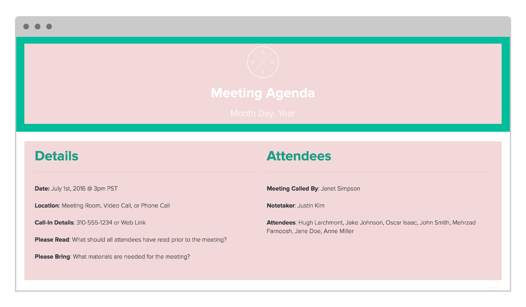 How To Prepare A Meeting Agenda: Prepare The Meeting Logistics