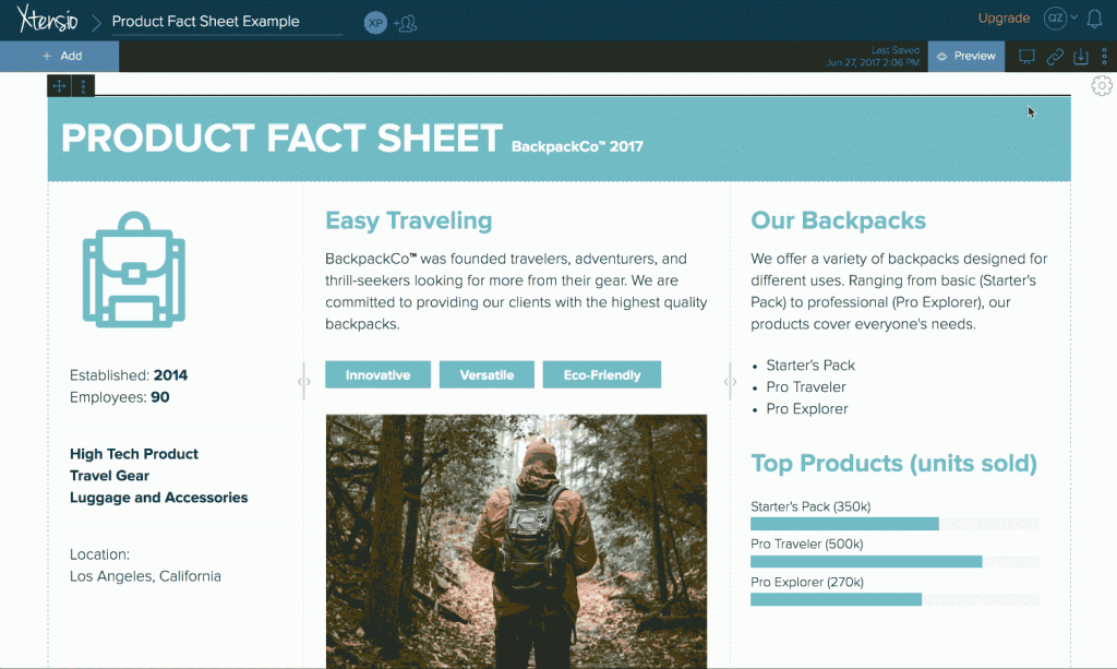 Share Fact Sheets