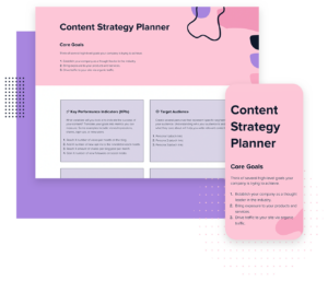Content Strategy Planner Template