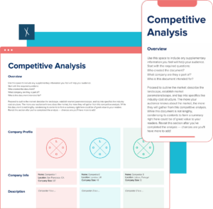 FREE Competitive Analysis Template (with Guide and Examples)
