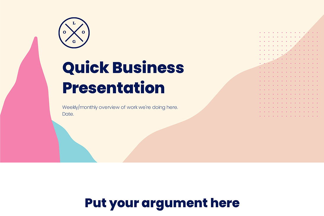 Quick Business Presentation