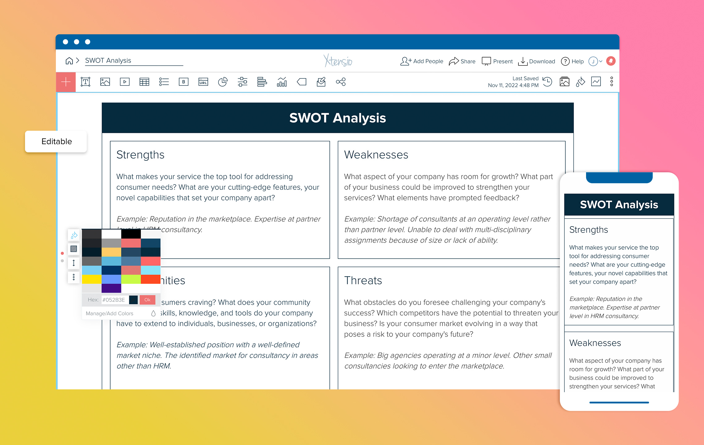 Swot Analysis Doesn’t Speak To Your Business Philosophy? Try These Swot Analysis Alternatives | Xtensio | 2023