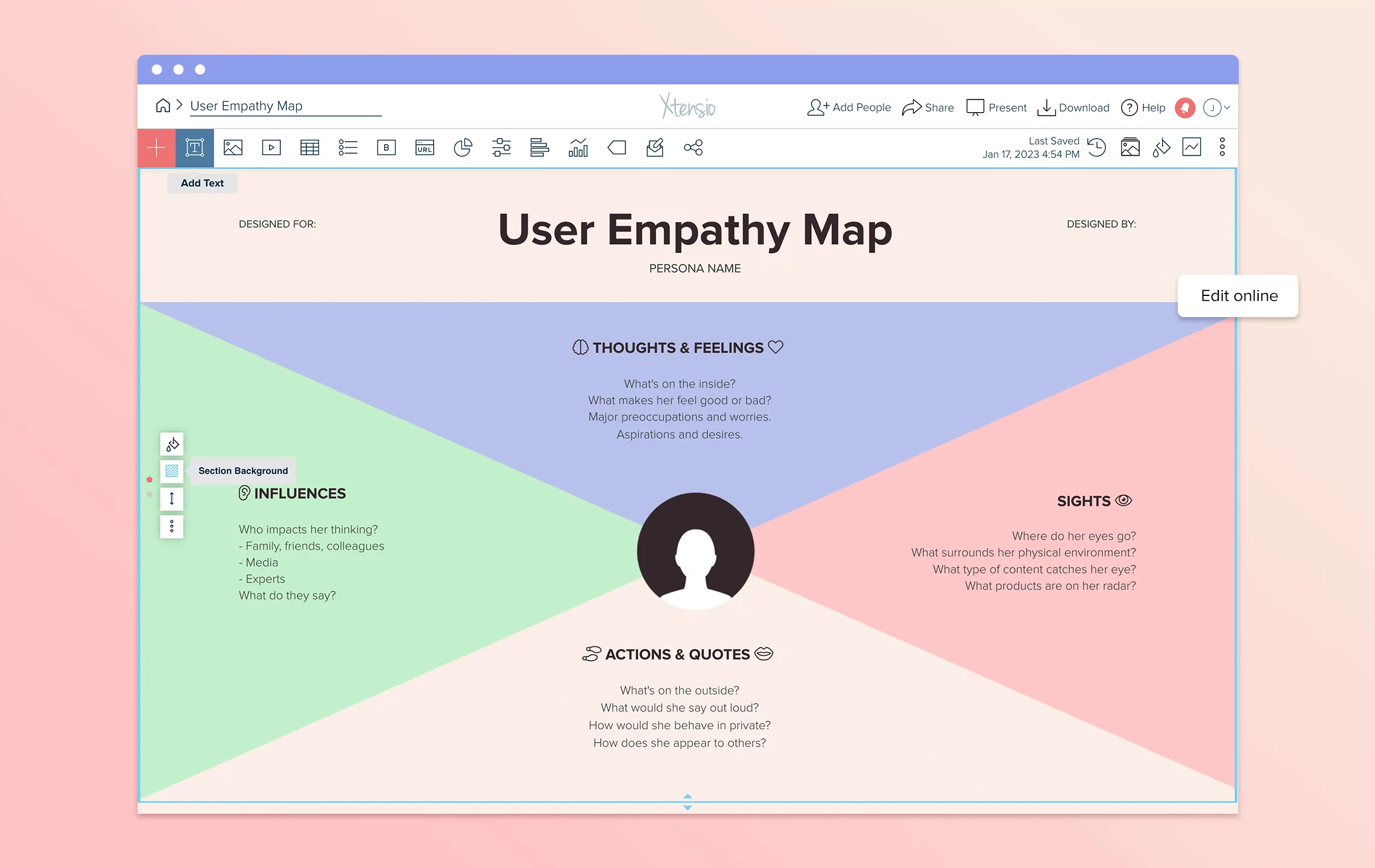 User Empathy Map