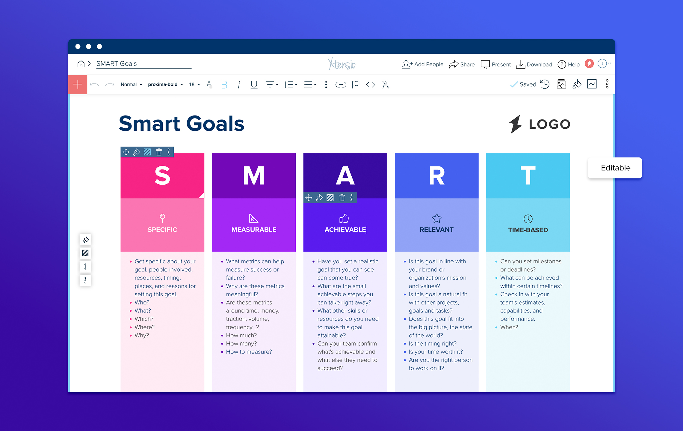 Smart Goals  Template