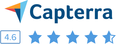 Capterra Logo And Xtensio Rating