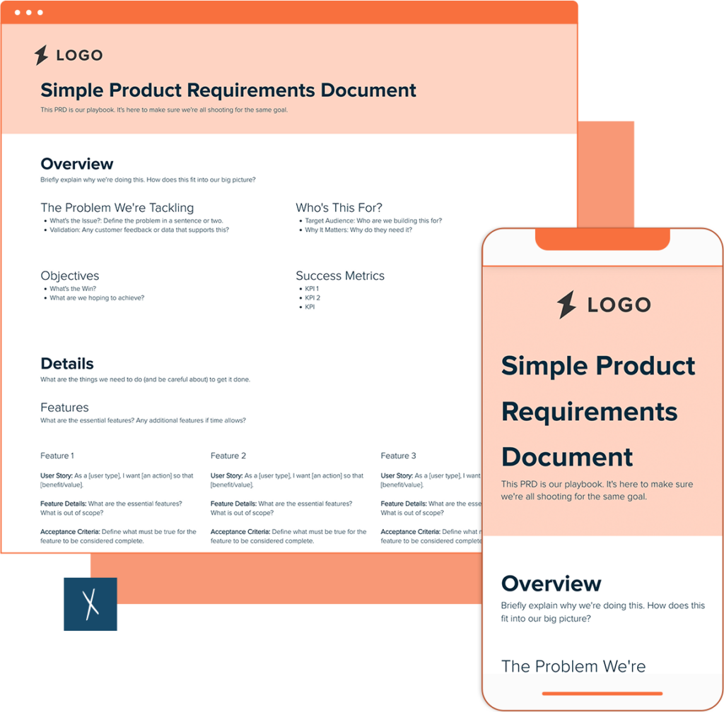 Simple Product Requirements Document Template